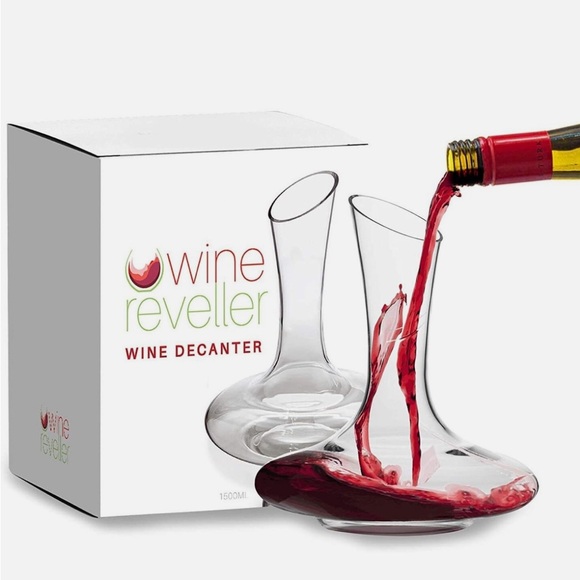 Wine Reveller Other - Wine Reveller NWT Glass Wine Decanter